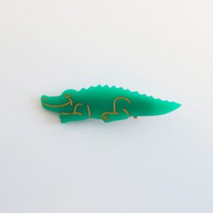 BARRETTE CHEVEUX CROCODILE - COUCOU SUZETTE