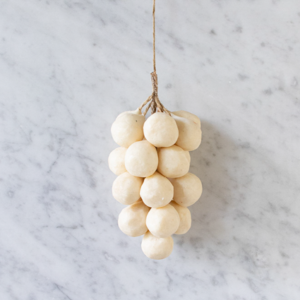 GRAPPE DE SAVON BLANCHE ARTISANALE - BOTANOPIA
