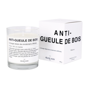 BOUGIE ANTI-GUEULE DE BOIS - FÉLICIE AUSSI