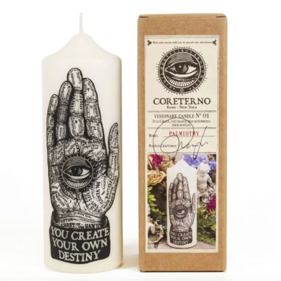 BOUGIE CIERGE PALMISTRY - CORETERNO
