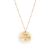 BIJOUX FÉMINISTES MÉDAILLE VIVA LA VULVA - PIED DE POULE