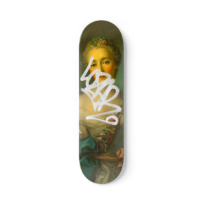 PLANCHE DE SKATEBOARD DECORATIVE TAG #2 PAR THE SKATE BIRD