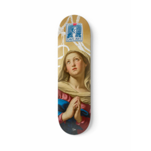 PLANCHE DE SKATEBOARD DECORATIVE VIRGIN PAR THE SKATE BIRD