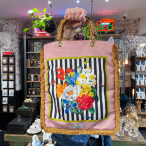 SAC VELOURS ROSALIE FLOWERS - MOUCHKINE