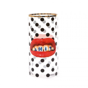 VASE EN VERRE SHIT / POIS - TOILETPAPER X SELETTI