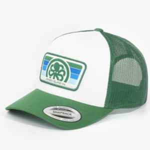 CASQUETTE TRUCKER HAT BURNED GREEN - JONSEN ISLAND