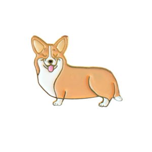 PIN'S CHIEN CORGI - COUCOU SUZETTE