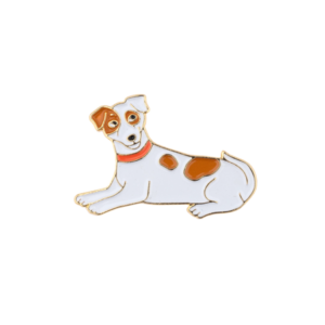 PIN'S CHIEN JACK RUSSEL - COUCOU SUZETTE