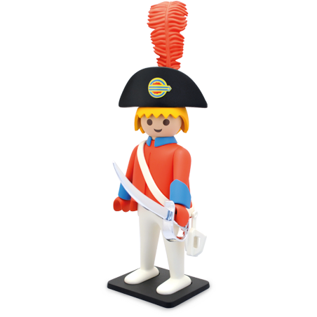 PLAYMOBIL COLLECTION VINTAGE L'OFFICIER DE LA GARDE - PLASTOY