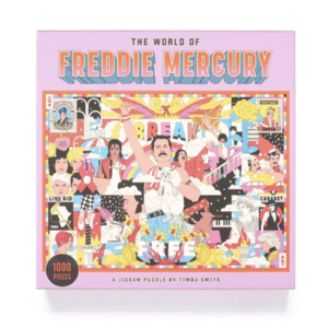 PUZZLE THE WORLD OF FREDDIE MERCURY - LAURENCE KING