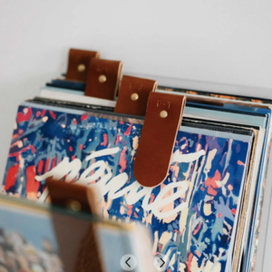 SÉPARATEURS DE VINYLES EN CUIR - HIKIGAI