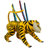 FIGURINE TIGER BOLTS BY MATT LEINES - RVCA x ARTOYZ ORIGINALS