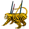 FIGURINE TIGER BOLTS BY MATT LEINES - RVCA x ARTOYZ ORIGINALS