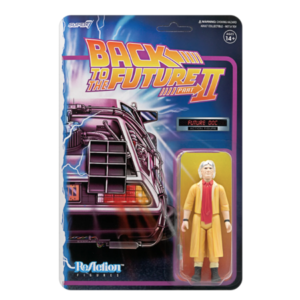 FUTURE DOC BACK TO THE FUTURE REACTION FIGURES - SUPER7
