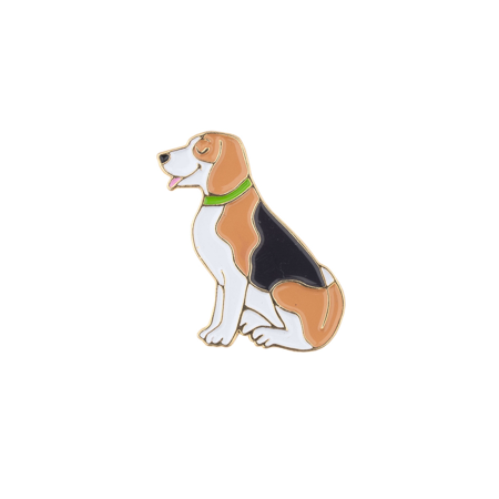 PIN'S CHIEN BEAGLE - COUCOU SUZETTE