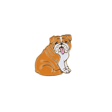 PIN'S CHIEN BOULEDOGUE ANGLAIS - COUCOU SUZETTE