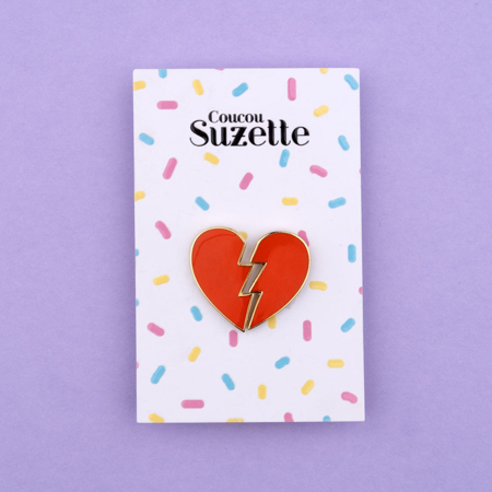 PINS COEUR COUCOU SUZETTE 8205