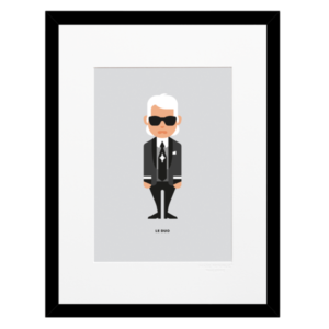 AFFICHE KARL LAGERFELD - IMAGE REPUBLIC