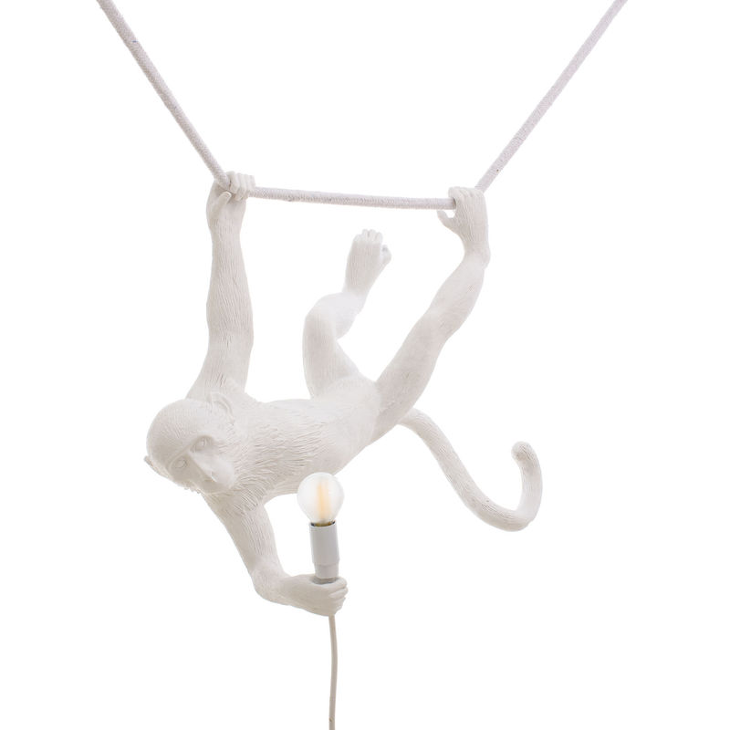 lampe monkey swing blanc madeindesign 323156 product800