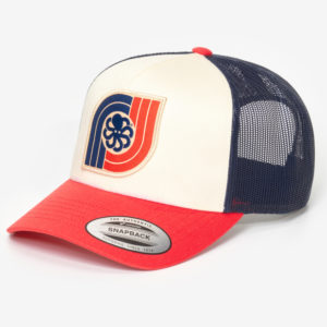 CASQUETTE TRUCKER HAT DOUBLE J TRICOLORE - JONSEN ISLAND