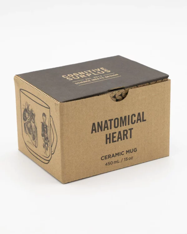 MUG ANATOMICAL HEART CERAMIQUE 450ml - COGNITIVE SURPLUS