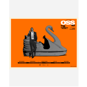 OSS 117 - RIO NE RÉPOND PLUS - AFFICHE DE FILM REVISITÉE - PLAKAT