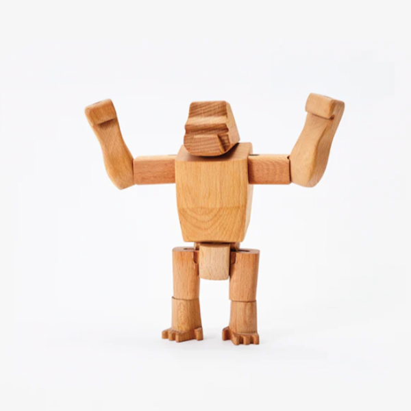 HANNO THE GORILLA EN BOIS - AREWARE