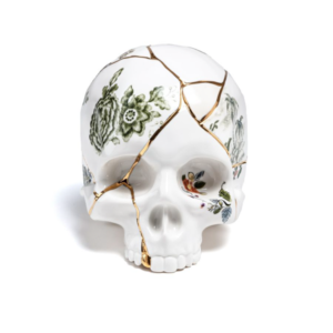 CRÂNE KINTSUGI SKULL - SELETTI