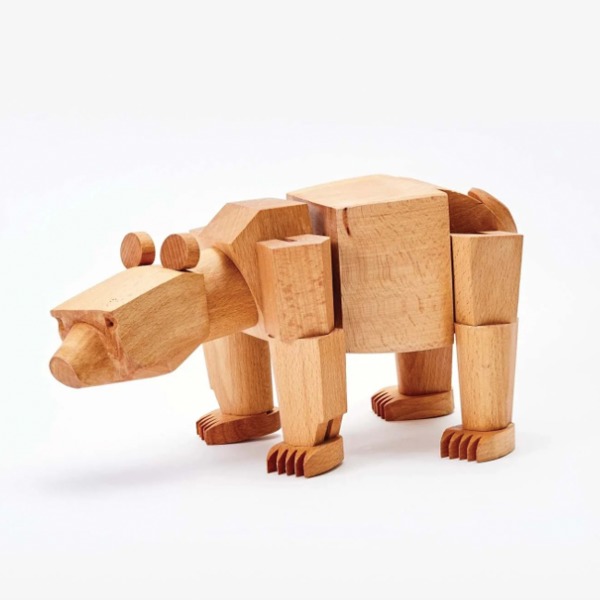 URSA LA PETITE OURSE EN BOIS - AREWARE