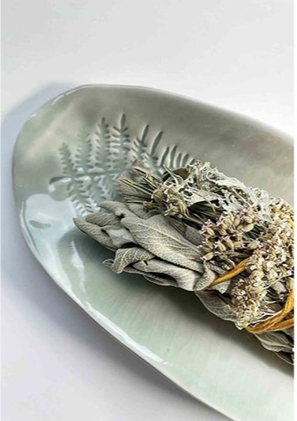 COUPELLE EMPREINTE EN PORCELAINE - TOTEM NATURE