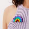 BROCHE RAINBOW ARC EN CIEL BIJOU MONOLAMA 14704