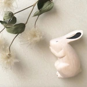 LAPIN EN BOIS POLE POLE - TLAB