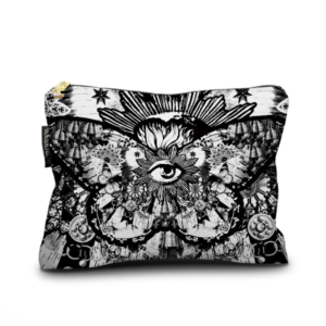 TROUSSE PAPILLON NOIR 17 X 23 CM - VOGLIO BENE