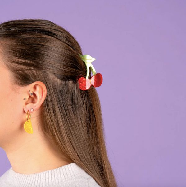 PINCE À CHEVEUX CERISE - COUCOU SUZETTE
