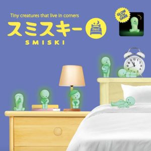 SMISKI SÉRIE BED ROOM FIGURINE PHOSPHORESCENTE