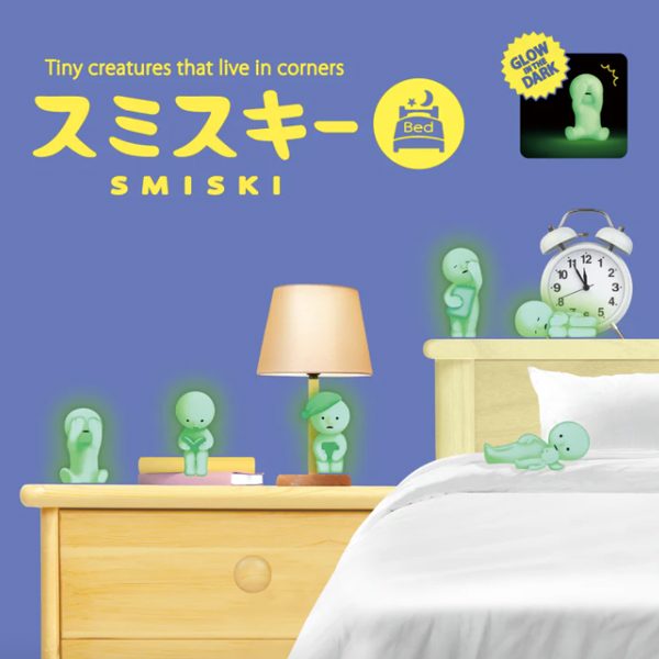 SMISKI SÉRIE BED ROOM FIGURINE PHOSPHORESCENTE