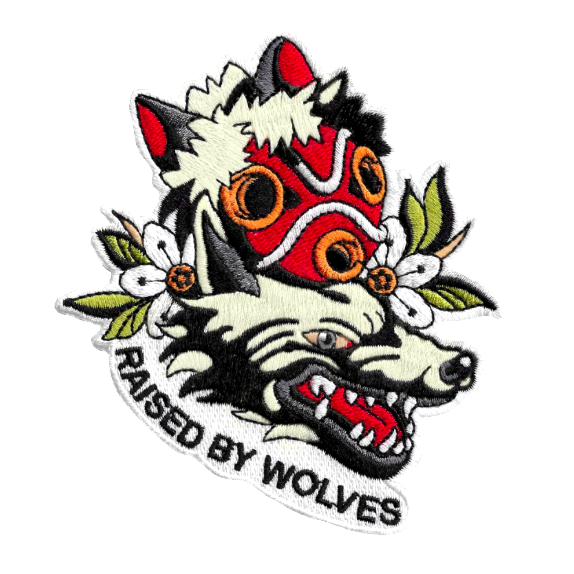 PATCH "RAISED BY WOLVES" MONONOKE - LA BARBUDA