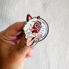 PINS "FIGHT LIKE A GIRL" MONONOKE - LA BARBUDA