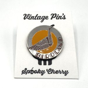 PINS BIRDLAND SAXOPHONE VINTAGE - SPOOKY CHERRY