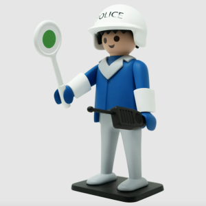 PLAYMOBIL COLLECTION VINTAGE LE POLICIER - PLASTOY