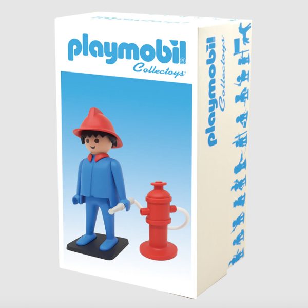 PLAYMOBIL COLLECTION VINTAGE LE POMPIER - PLASTOY