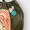 SAC WEEK-END XL COEUR VITAL VERT KAKI - J'AI VU LA VIERGE