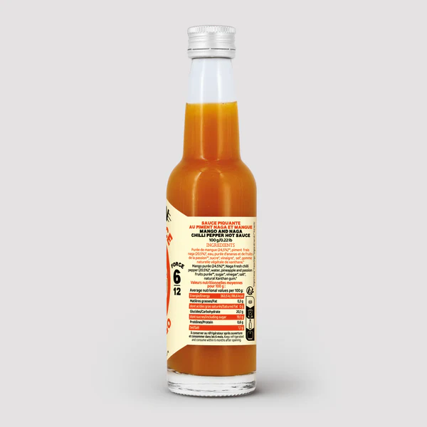 SAUCE PIMENTÉE "NAGA MANGO" FORCE 6/12 - MAISON MARTIN