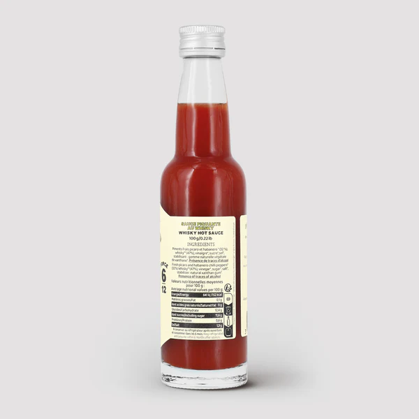 SAUCE PIMENTÉE "WHISKY BIG PEAT" FORCE 6/12 - MAISON MARTIN