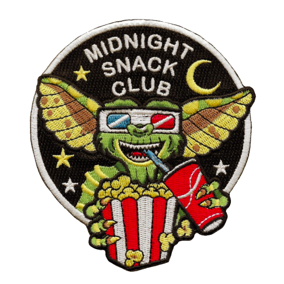 PATCH "MIDNIGHT SNACK CLUB" GREMLINS - LA BARBUDA