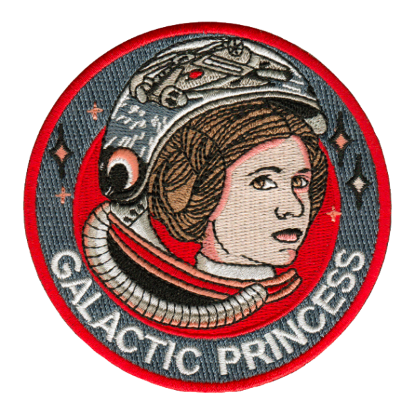 PATCH "GALACTIC PRINCESS" PRINCESSE LEIA - LA BARBUDA