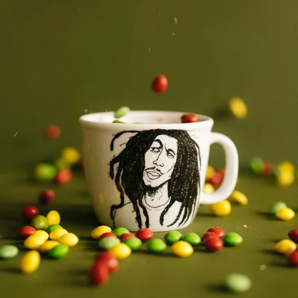 TASSE "THE REAGGE LION" BOB MARLEY - POLONA POLONA