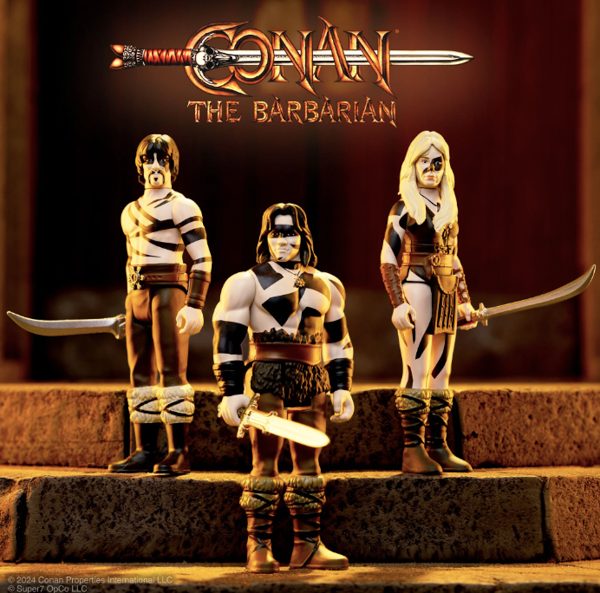 CONAN THE BARBARIAN - REACTION FIGURES - SUPER7