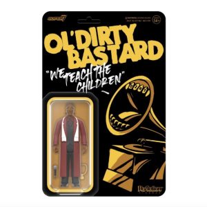 OL' DIRTY BASTARD - FOR THE CHILDREN - REACTION FIGURES - SUPER7