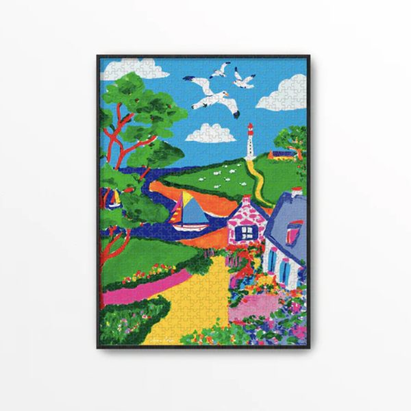 PUZZLE 1000 PIÈCES BZH - PIECE & LOVE